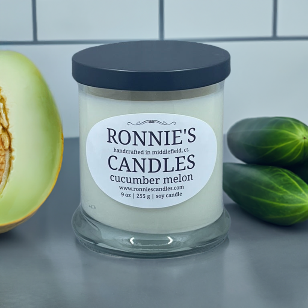 Cucumber Melon 100% Soy Candle