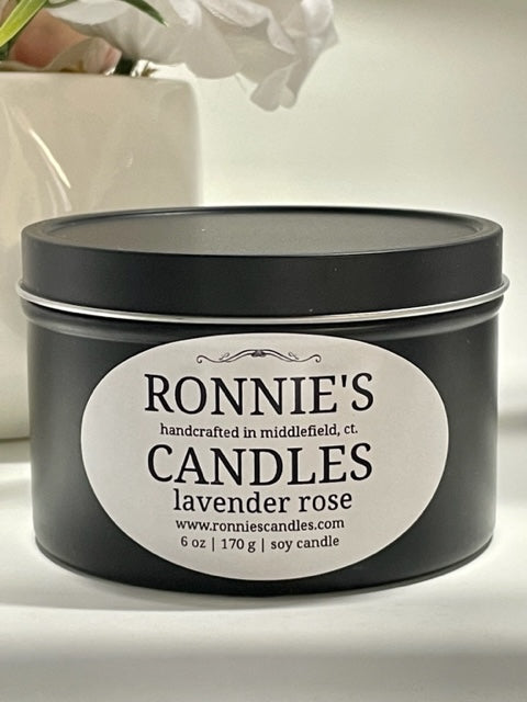 Lavender Rose 100% Soy Candle