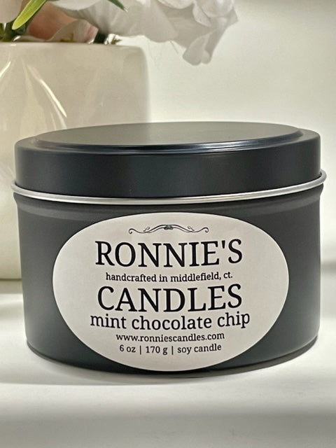 Mint Chocolate Chip 100% Soy Candle